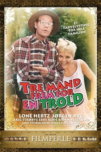 Tre mand frem for en trold poster - Find streaming availability