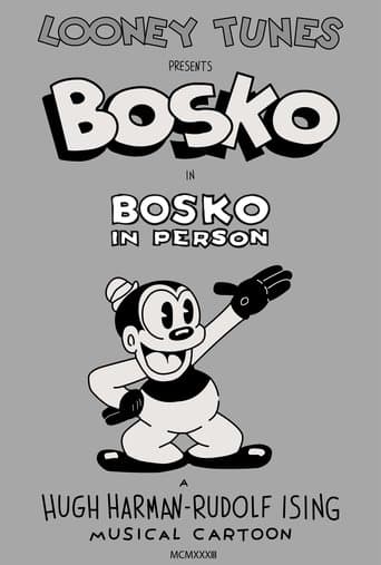 Bosko in Person poster - Find streaming availability