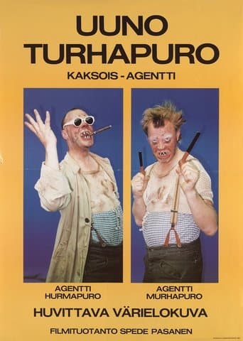 Uuno Turhapuro kaksoisagentti poster - Find streaming availability
