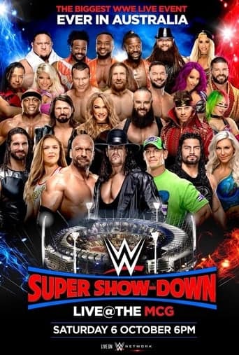 WWE Super Show-Down 2018 poster - Find streaming availability