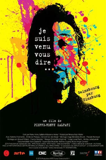 Gainsbourg by Gainsbourg: An Intimate Self Portrait poster - Find streaming availability