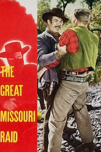 The Great Missouri Raid poster - Find streaming availability