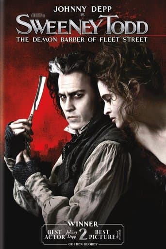 Sweeney Todd: The Demon Barber of Fleet Street - Burton + Carter + Depp = Todd poster - Find streaming availability