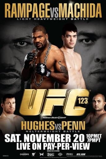 UFC 123: Rampage vs. Machida poster - Find streaming availability