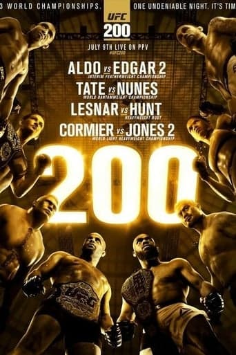 UFC 200: Tate vs. Nunes poster - Find streaming availability