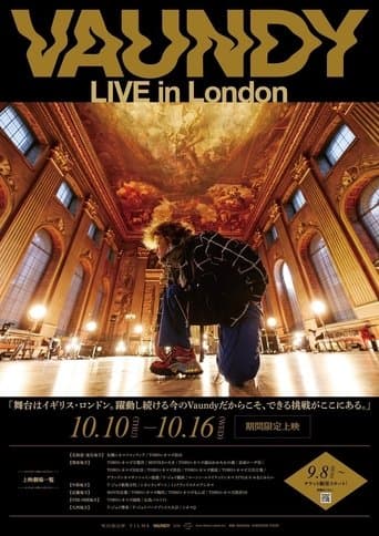 Vaundy LIVE in London poster - Find streaming availability
