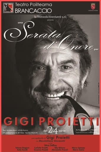 Serata d'Onore: Gigi Proietti poster - Find streaming availability