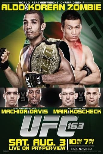 UFC 163: Aldo vs Korean Zombie poster - Find streaming availability