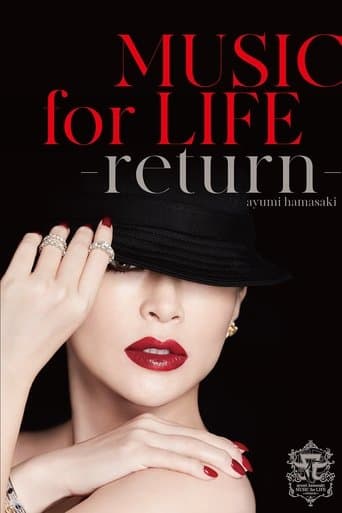 ayumi hamasaki MUSIC for LIFE ~return~ poster - Find streaming availability