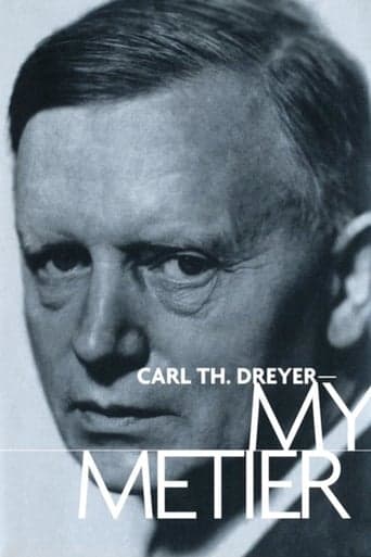 Carl Th. Dreyer: My Metier poster - Find streaming availability