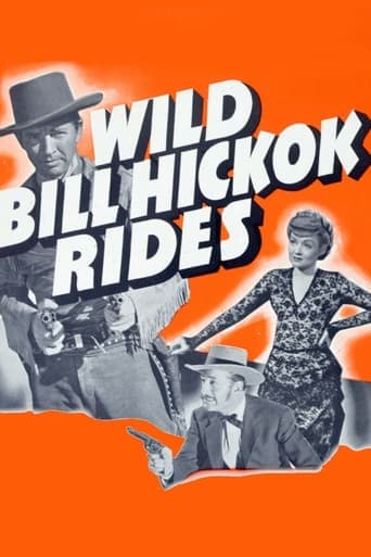 Wild Bill Hickok Rides poster - Find streaming availability