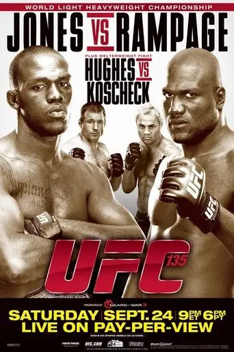 UFC 135: Jones vs. Rampage poster - Find streaming availability