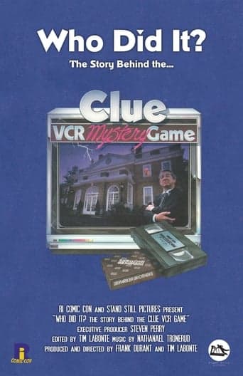 Who Did It? The Story Behind the Clue VCR Mystery Game poster - Find streaming availability