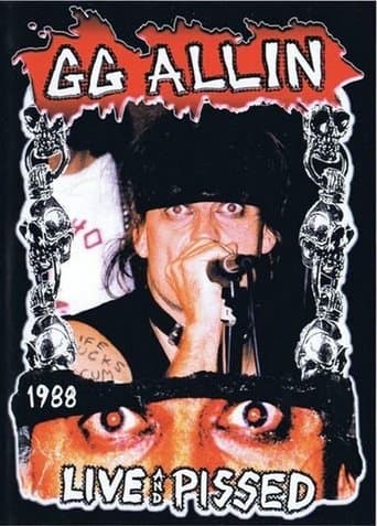 GG Allin: Live and Pissed poster - Find streaming availability