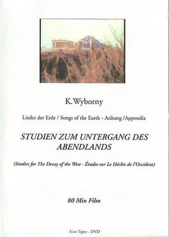 Studies for the Decay of the West poster - Find streaming availability