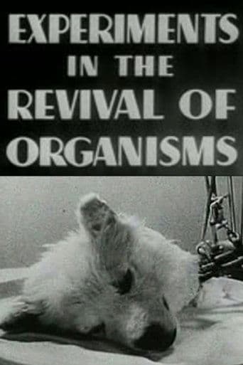 Experiments in the Revival of Organisms poster - Find streaming availability