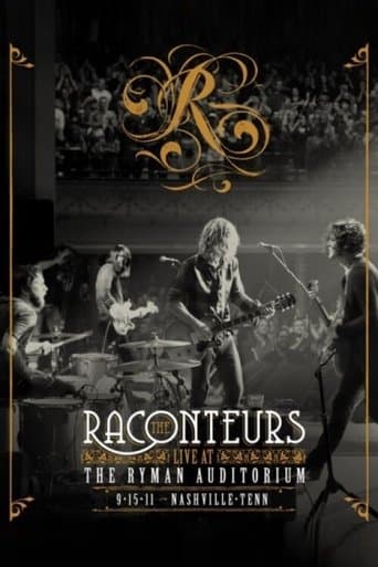 The Raconteurs - Live at the Ryman Auditorium poster - Find streaming availability