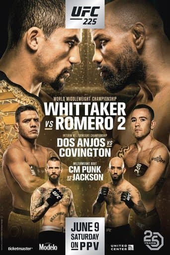 UFC 225: Whittaker vs. Romero 2 poster - Find streaming availability