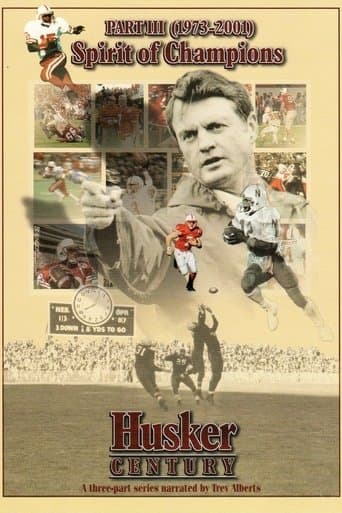 Husker Century III: Spirit of Champions 1973 - 2001 poster - Find streaming availability