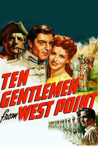 Ten Gentlemen from West Point poster - Find streaming availability