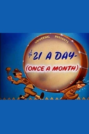 $21 a Day – (Once a Month) poster - Find streaming availability