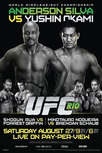 UFC 134: Silva vs. Okami poster - Find streaming availability