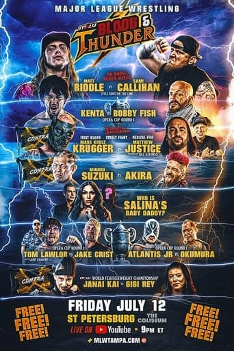 MLW Blood & Thunder poster - Find streaming availability
