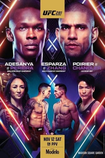 UFC 281: Adesanya vs. Pereira poster - Find streaming availability