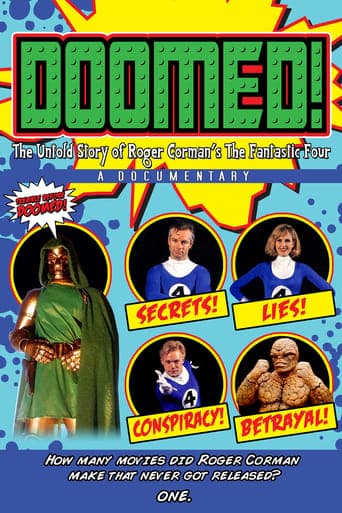 Doomed! The Untold Story of Roger Corman's The Fantastic Four poster - Find streaming availability