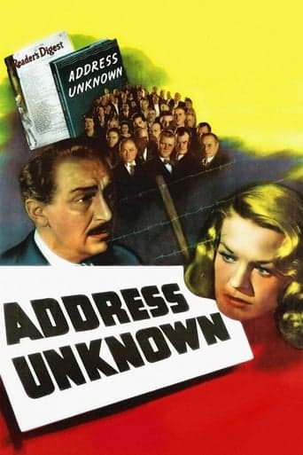 Address Unknown poster - Find streaming availability