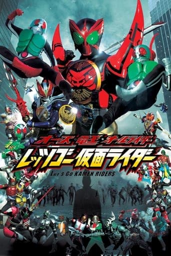 OOO, Den-O, All Riders: Let's Go Kamen Riders poster - Find streaming availability