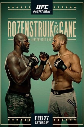 UFC Fight Night 186: Rozenstruik vs. Gane poster - Find streaming availability