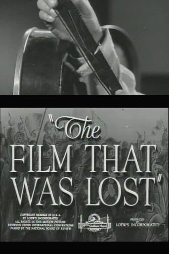 The Film That Was Lost poster - Find streaming availability