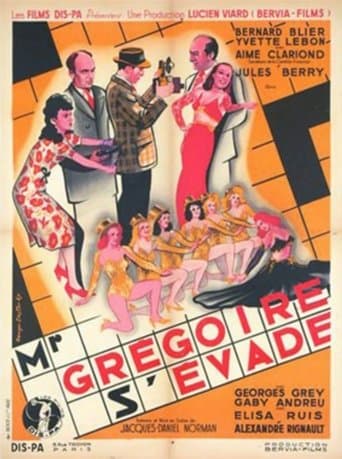 Mr. Gregoire Runs Away poster - Find streaming availability
