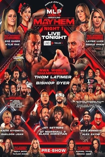 Maple Leaf Pro Wrestling - Mayhem Night 1 poster - Find streaming availability