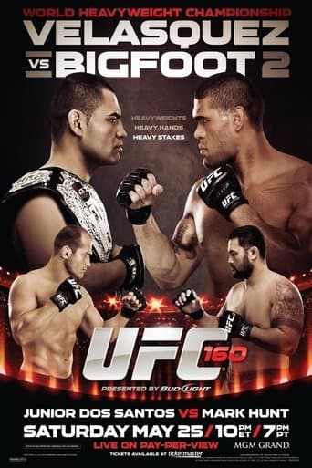 UFC 160: Velasquez vs Bigfoot 2 poster - Find streaming availability