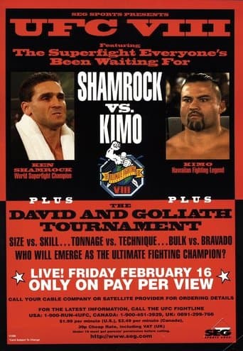 UFC 8: David vs. Goliath poster - Find streaming availability