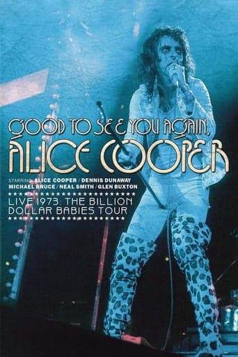 Good to See You Again Alice Cooper poster - Find streaming availability