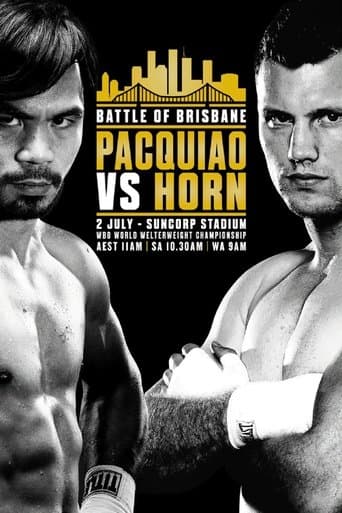 Manny Pacquiao vs. Jeff Horn poster - Find streaming availability