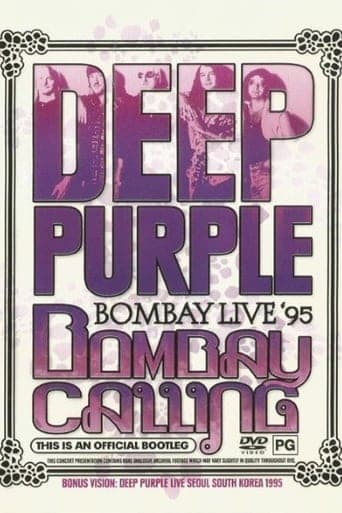 Deep Purple: Bombay Calling poster - Find streaming availability