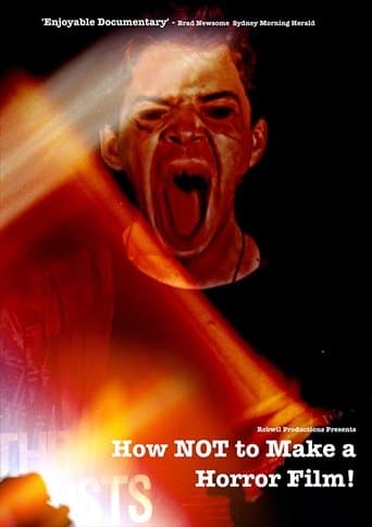 How NOT to Make a Horror Film poster - Find streaming availability