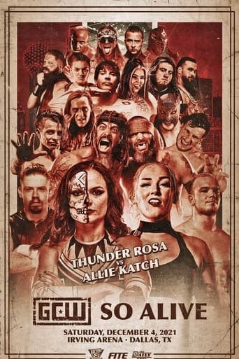 GCW So Alive poster - Find streaming availability