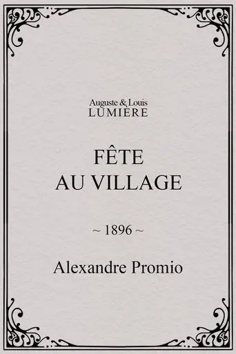 Fête au village poster - Find streaming availability