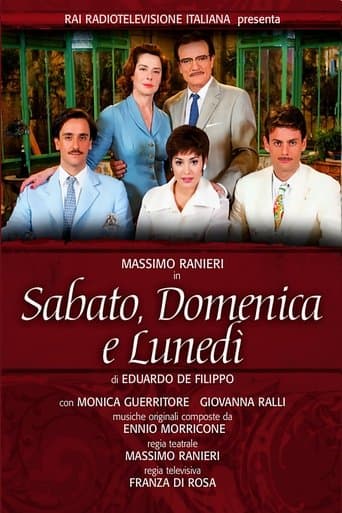 Sabato, domenica e lunedì poster - Find streaming availability