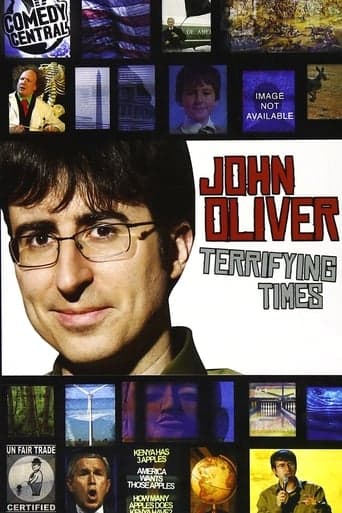 John Oliver: Terrifying Times poster - Find streaming availability