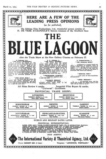 The Blue Lagoon poster - Find streaming availability