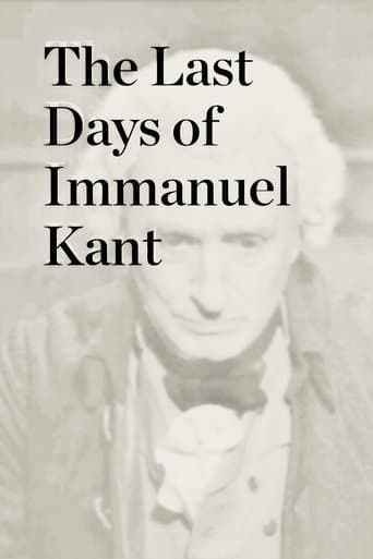 The Last Days of Immanuel Kant poster - Find streaming availability
