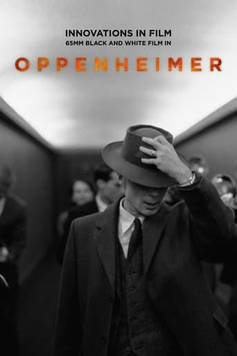 Innovations in Film: 65mm Black and White Film in Oppenheimer poster - Find streaming availability