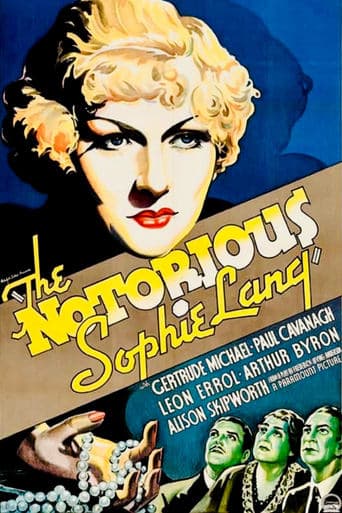 The Notorious Sophie Lang poster - Find streaming availability