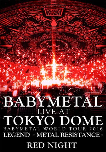 BABYMETAL Live at Tokyo Dome - WORLD TOUR 2016 - LEGEND - METAL RESISTANCE - Red Night poster - Find streaming availability